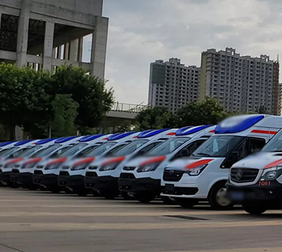 贡觉县服务车队展示